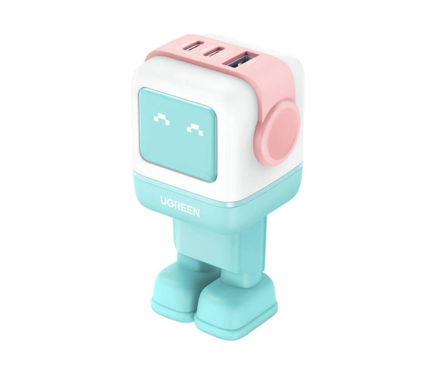 UGREEN Ładowarka sieciowa Nexode RG Robot GaN 2x USB-C + USB 65W - 1501497 - zdjęcie
